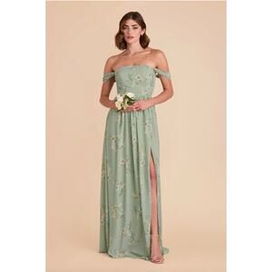 NWT Birdy Grey August Convertible Dress Chiffon Sage Le Fleur